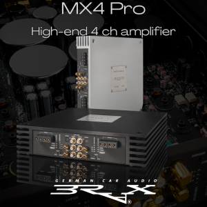 Brax MX4 Pro 4-ch amplifier