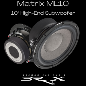 Brax Matrix ML10 10" subwoofer